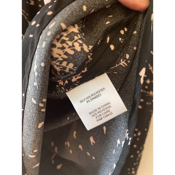 ModCloth Black Beige Bohemian Style Dress Women's Size Small - Picture 8 of 8